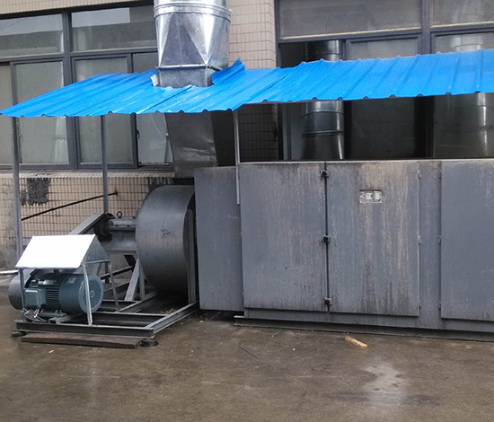 家具噴漆漆霧廢氣凈化一體機(jī)